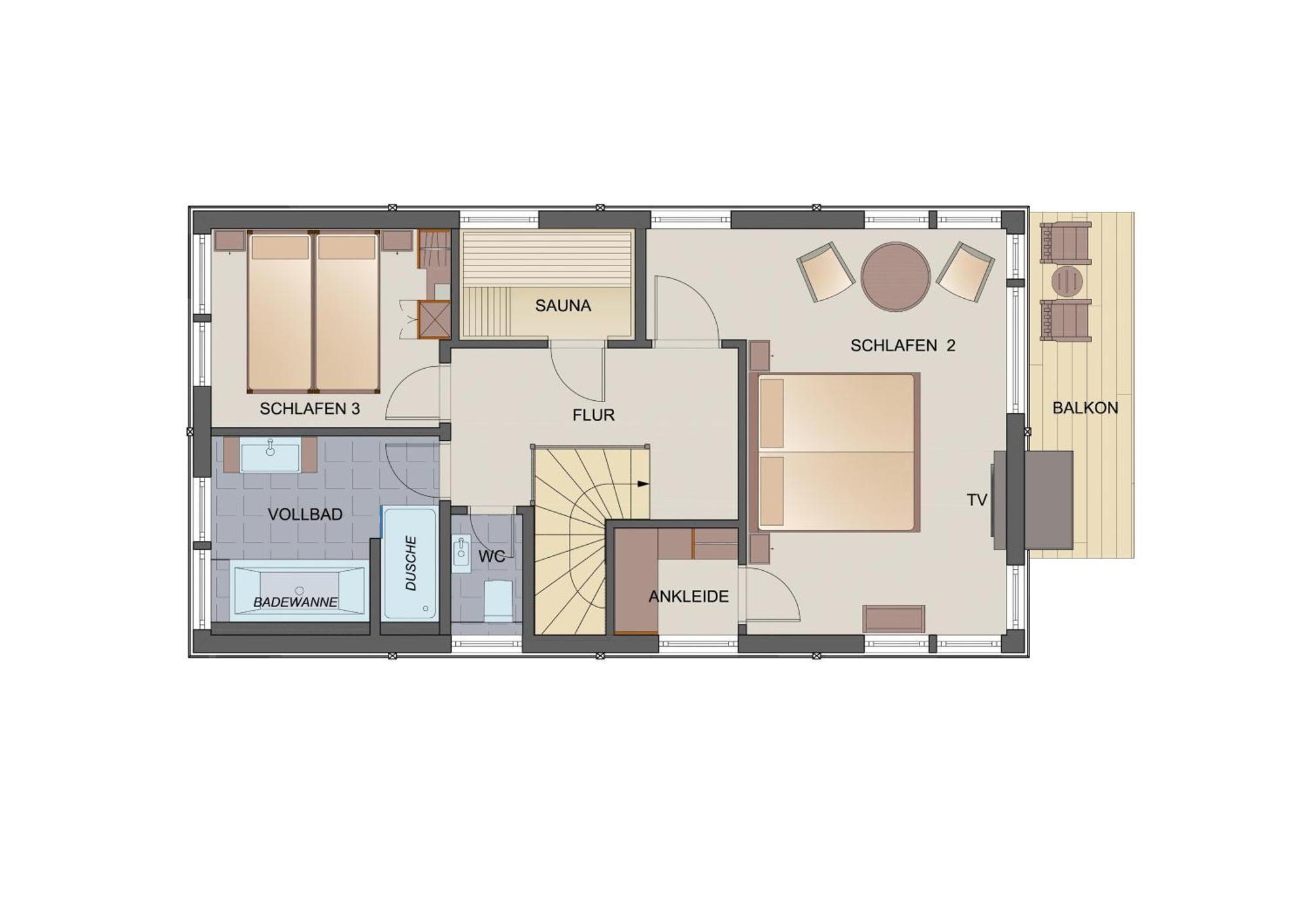 Typ B2 Ferienhaus - Aloha 佩尔泽哈肯 外观 照片